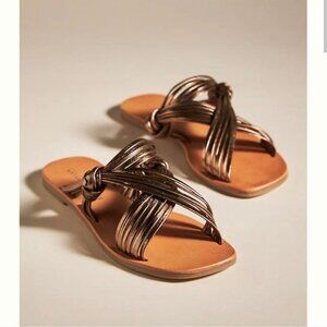 Anthropologie Matisse Mystic Sandals Size 7 NEW Flat Slide Sandals